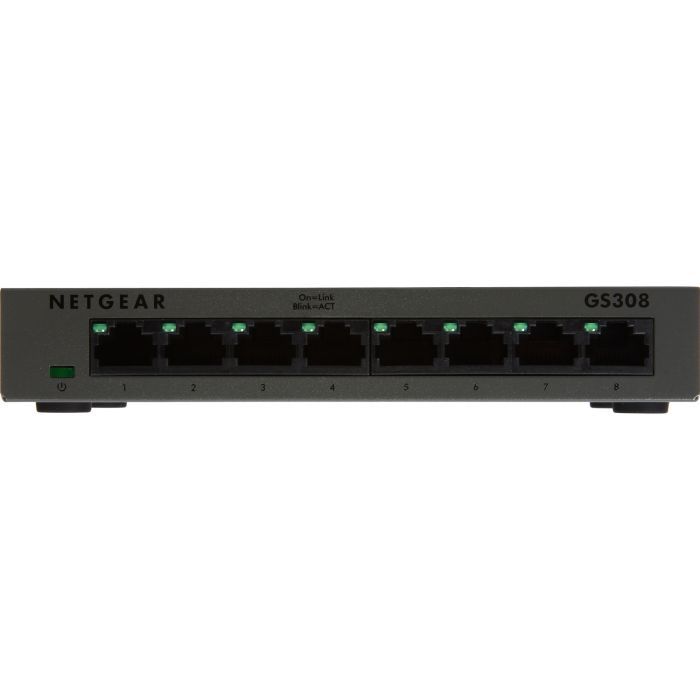 Коммутатор сетевой Netgear GS308 (GS308-300PES) изображение 2