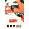 USB флеш накопичувач Mibrand 64GB Сhameleon Red USB 2.0 (MI2.0/CH64U6R) зображення 2