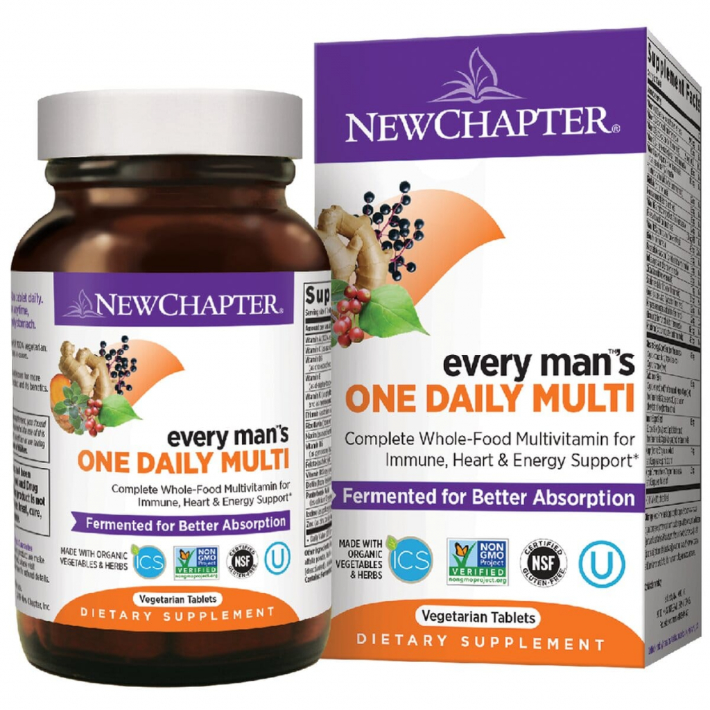 Мультивитамин New Chapter Ежедневные Мультивитамины для Мужчин, Every Man, 48 таблето (NCR-00327)