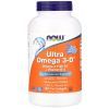 Жирные кислоты Now Foods Ультра Омега 3 и Витамин D, Ultra Omega 3-D, 180 Гелевых Кап (NOW-01664)