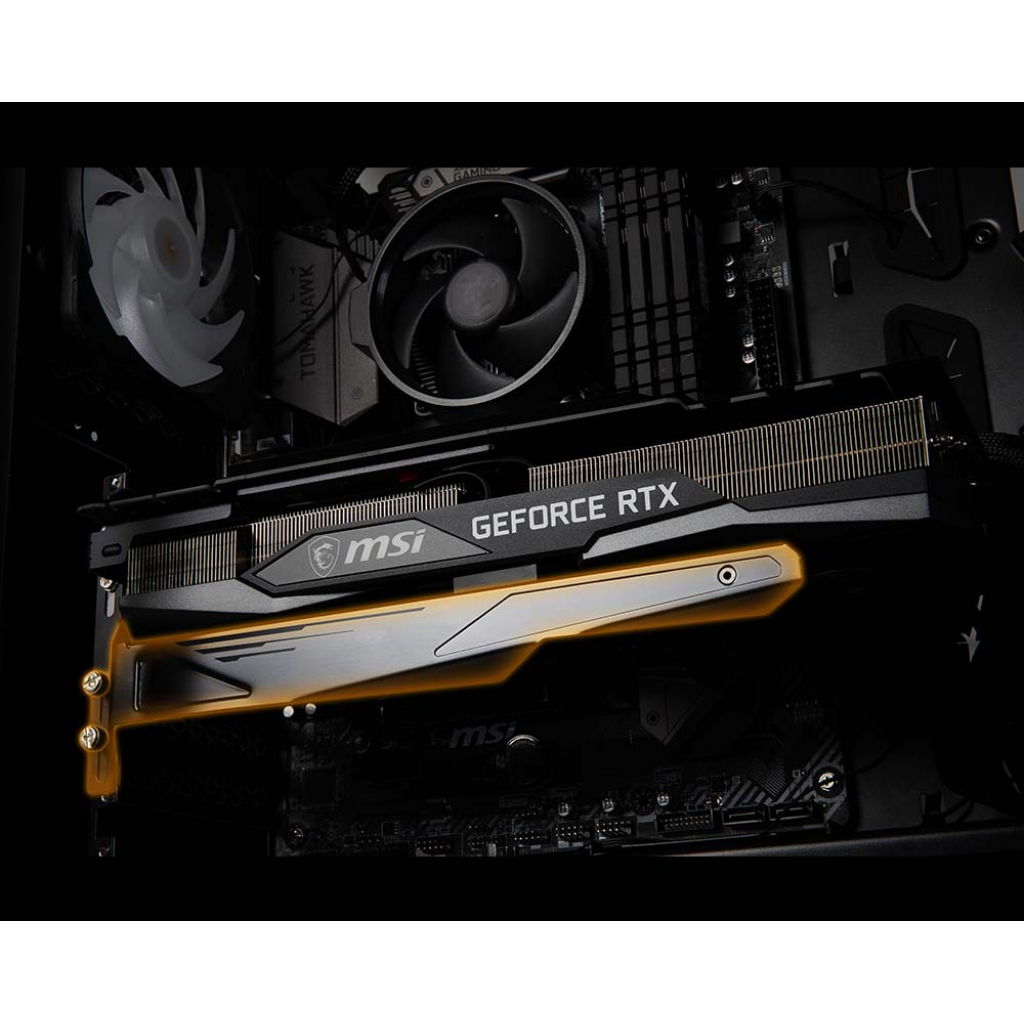Видеокарта MSI GeForce RTX3060Ti 8Gb GAMING Z TRIO LHR (RTX 3060 Ti GAMING Z TRIO 8G LHR) изображение 7