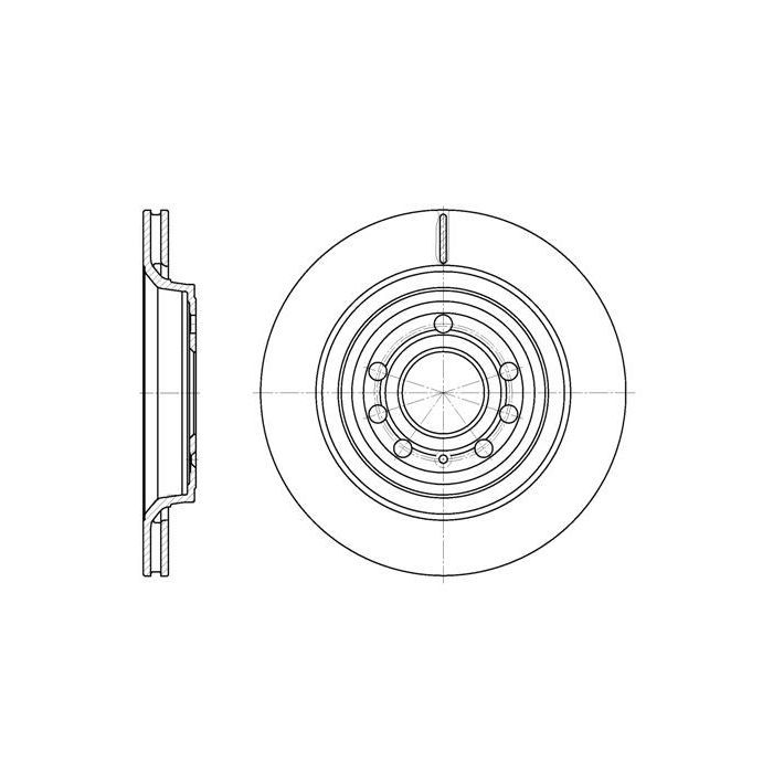 Гальмівний диск REMSA 6686.10