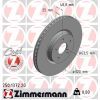 Гальмівний диск ZIMMERMANN 250.1372.20