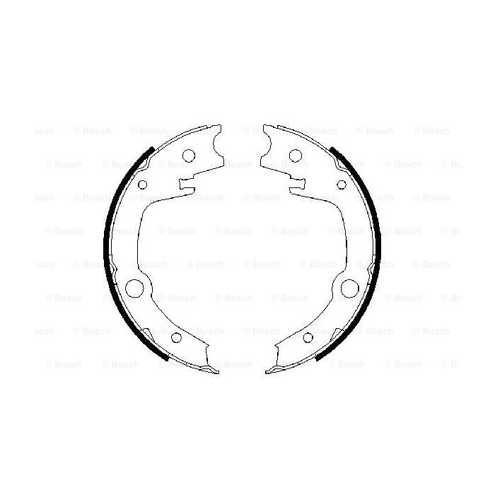 Гальмівні колодки Bosch 0 986 487 679 зображення 5