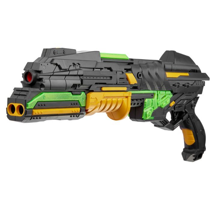 Игрушечное оружие ZIPP Toys Бластер + 14 патронов, жёлтый (FJ1054) изображение 3