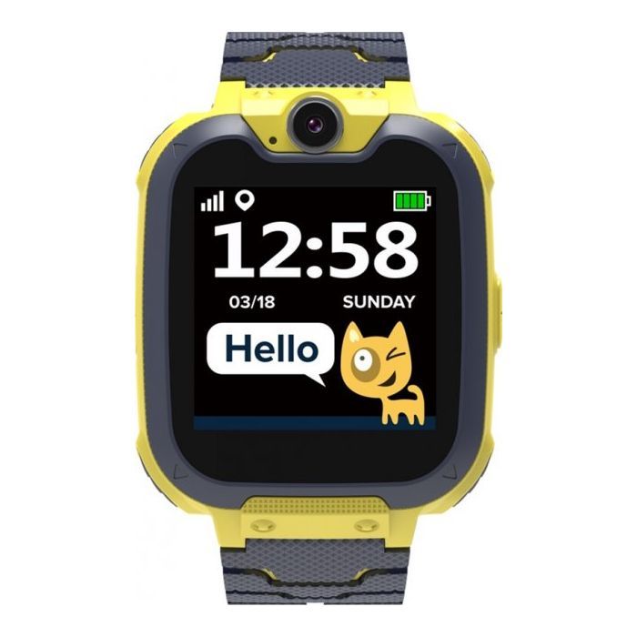 Смарт-годинник Canyon CNE-KW31YB Kids smartwatch Tony, Yellow-Grey (CNE-KW31YB) зображення 2