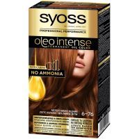 Фарба для волосся Syoss Oleo Intense 6-76 Мерехтливий мідний 115 мл (4015000999090)