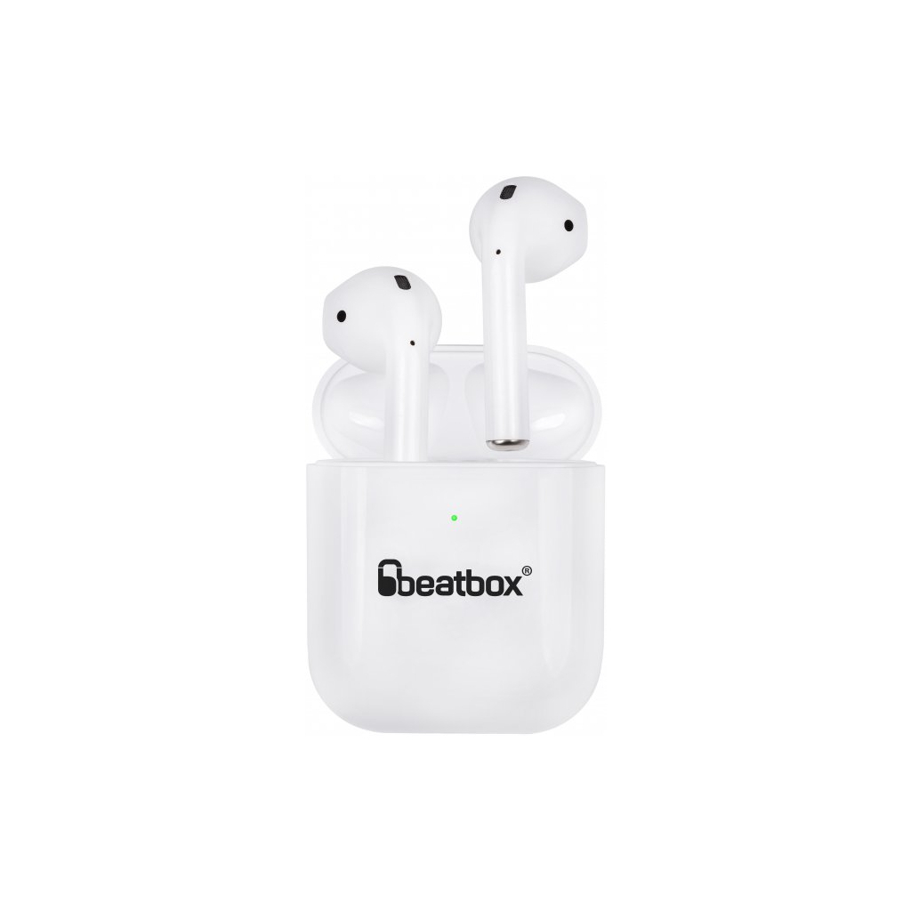 Наушники BeatBox PODS AIR 2 Wireless Charging White-Red (bbpair2wcwr)
