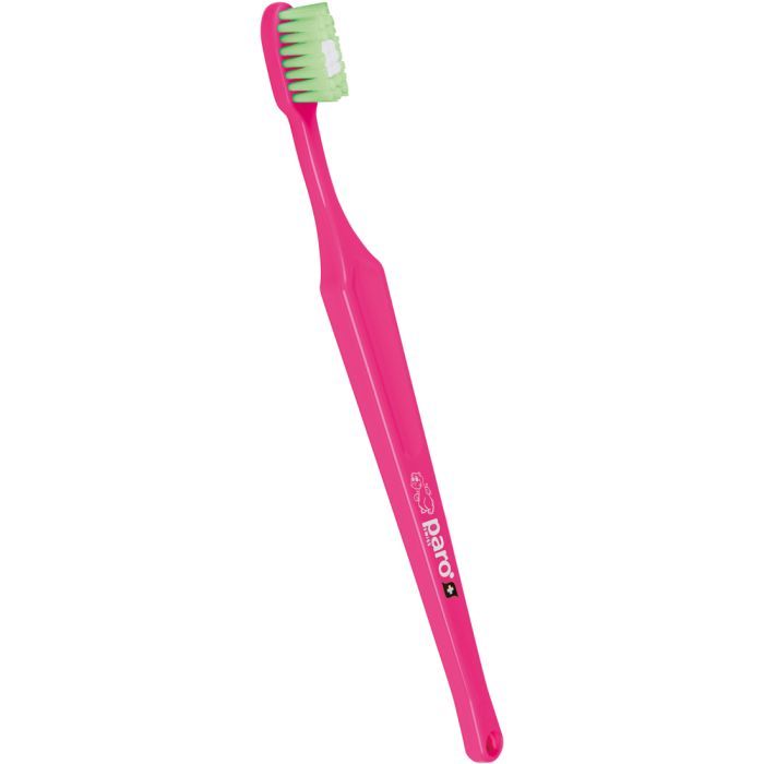 Детская зубная щетка Paro Swiss Baby Brush Очень мягкая Розовая (7610458007495-pink)