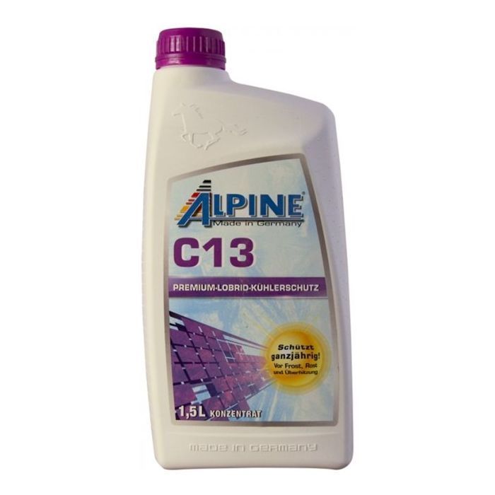 Антифриз Alpine концентрат  C13 Premium Kuhlerfrostschutz фіолет. VW TL 77 (1355-15)
