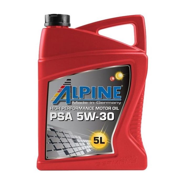 Моторное масло Alpine 5W-30 PSA 5л (1385-5)