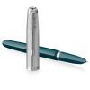 Ручка перьевая Parker PARKER 51 Teal Blue CT  FP F (55 311) изображение 2