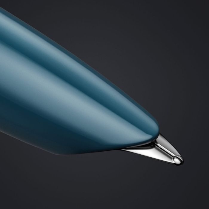 Ручка перьевая Parker PARKER 51 Teal Blue CT  FP F (55 311) изображение 5