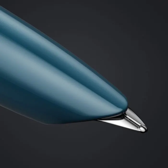 Ручка пір'яна Parker PARKER 51 Teal Blue CT  FP F (55 311) зображення 5