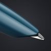 Ручка перьевая Parker PARKER 51 Teal Blue CT  FP F (55 311) изображение 5