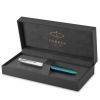 Ручка перьевая Parker PARKER 51 Teal Blue CT  FP F (55 311) изображение 7