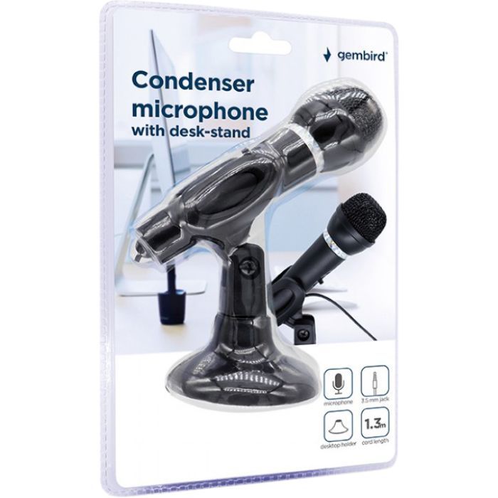 Мікрофон Gembird MIC-D-04 Black (MIC-D-04) зображення 3