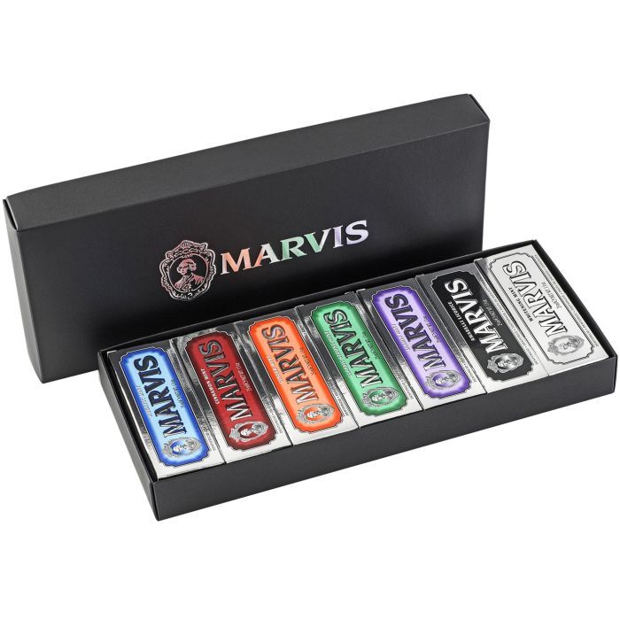 Набор косметики Marvis Зубная паста в подарочной коробке 7х25 мл (8004395111008/8004395114665) изображение 2