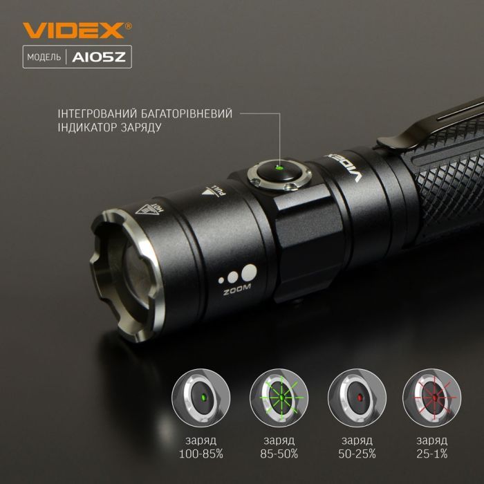 Ліхтар Videx 1200Lm 5000K (VLF-A105Z) зображення 11