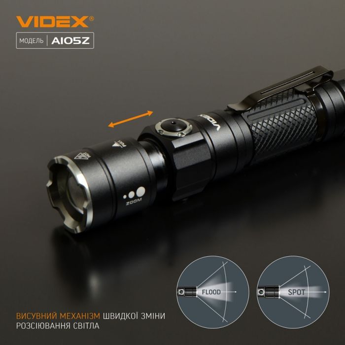 Ліхтар Videx 1200Lm 5000K (VLF-A105Z) зображення 4