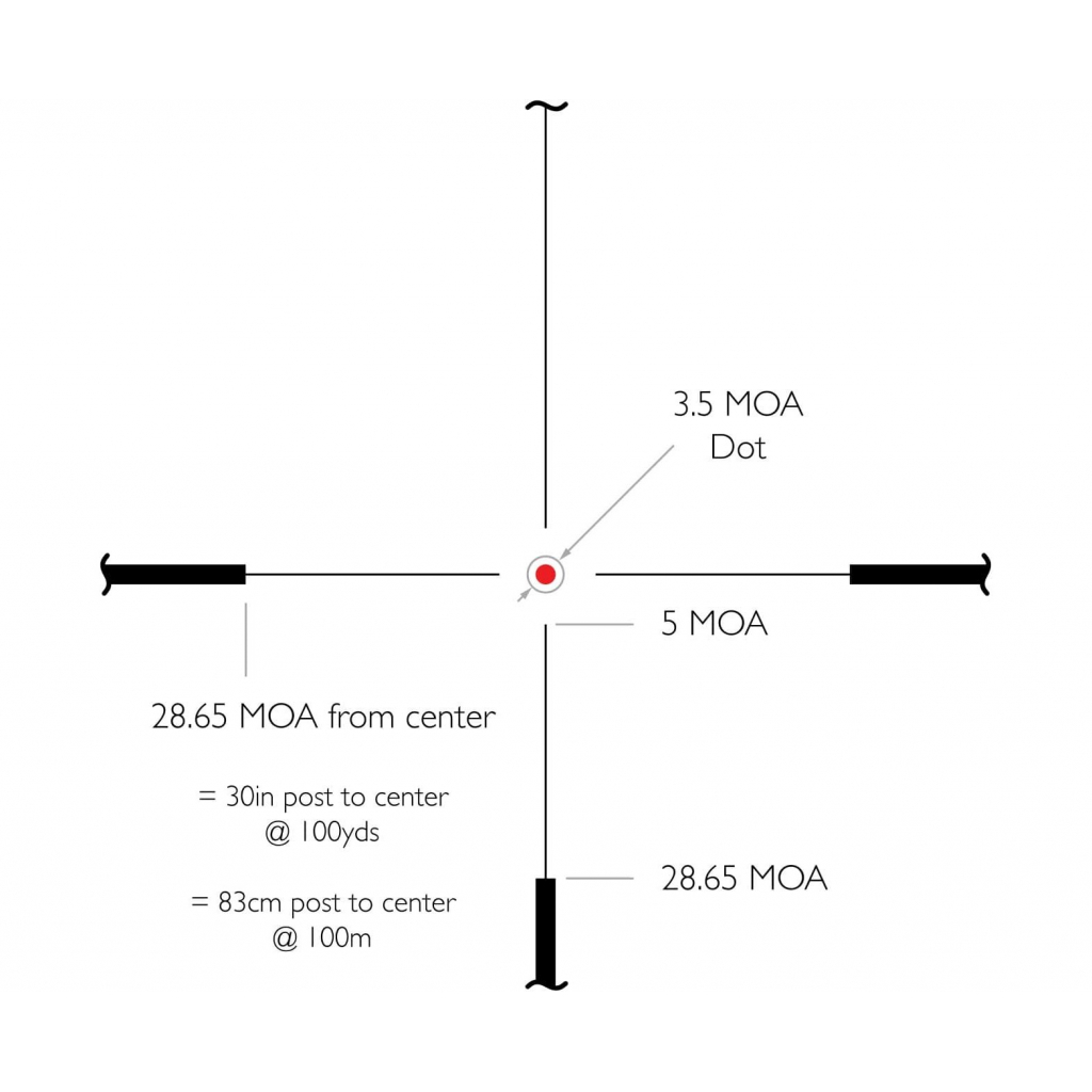 Оптичний приціл Hawke Vantage 30 WA 1.5-6х44 30 mm L4A Dot (14276) зображення 4