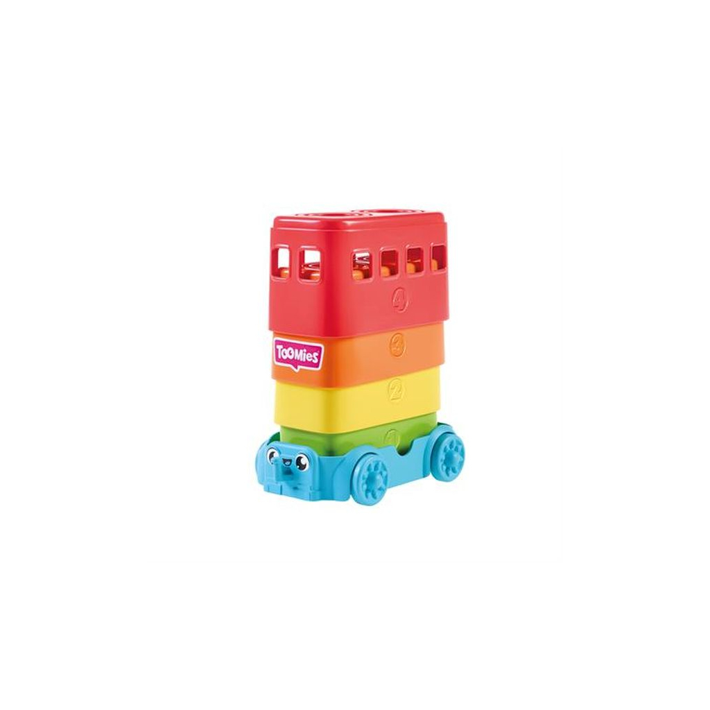 Развивающая игрушка Toomies пирамидка Автобус (E73220) изображение 2