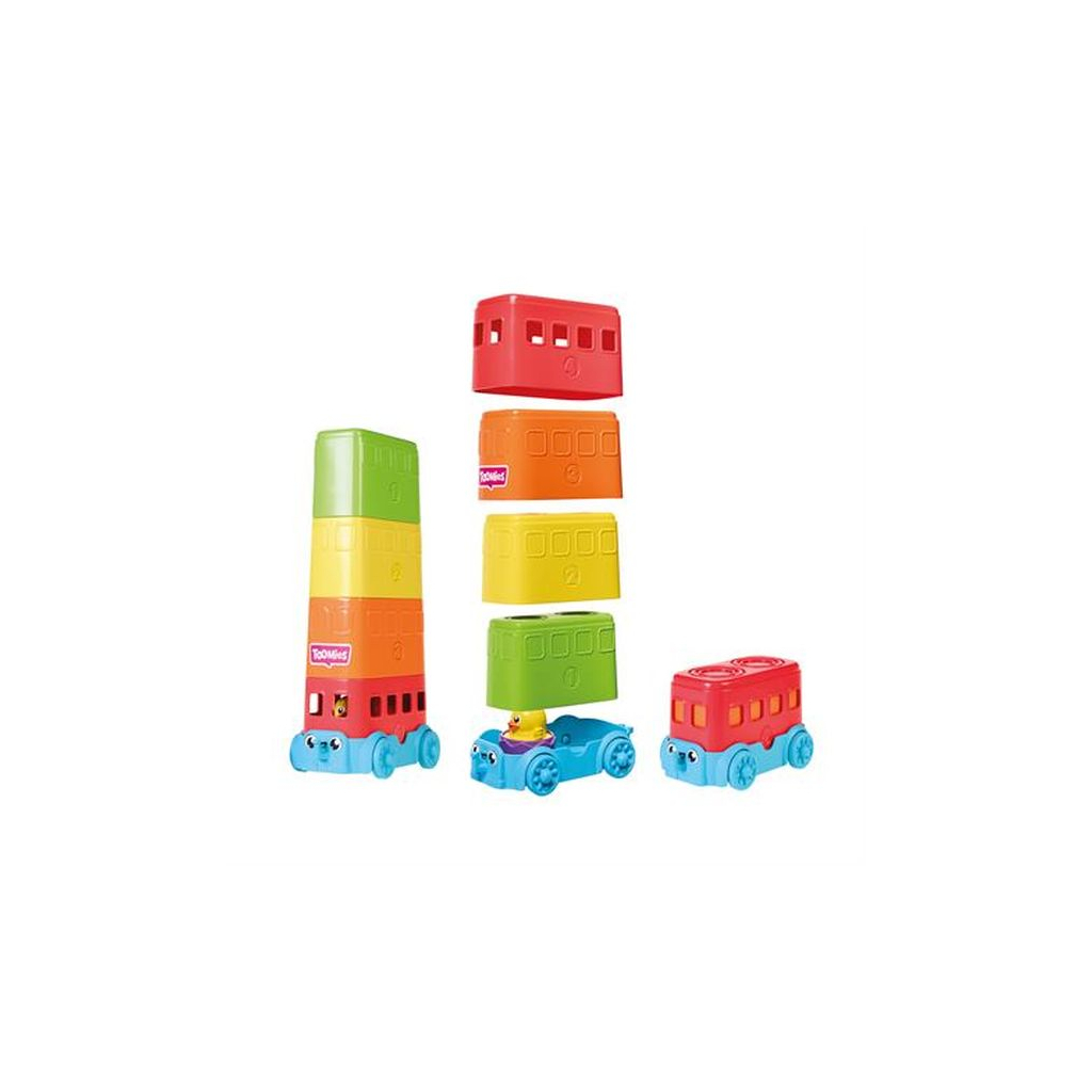 Развивающая игрушка Toomies пирамидка Автобус (E73220) изображение 3