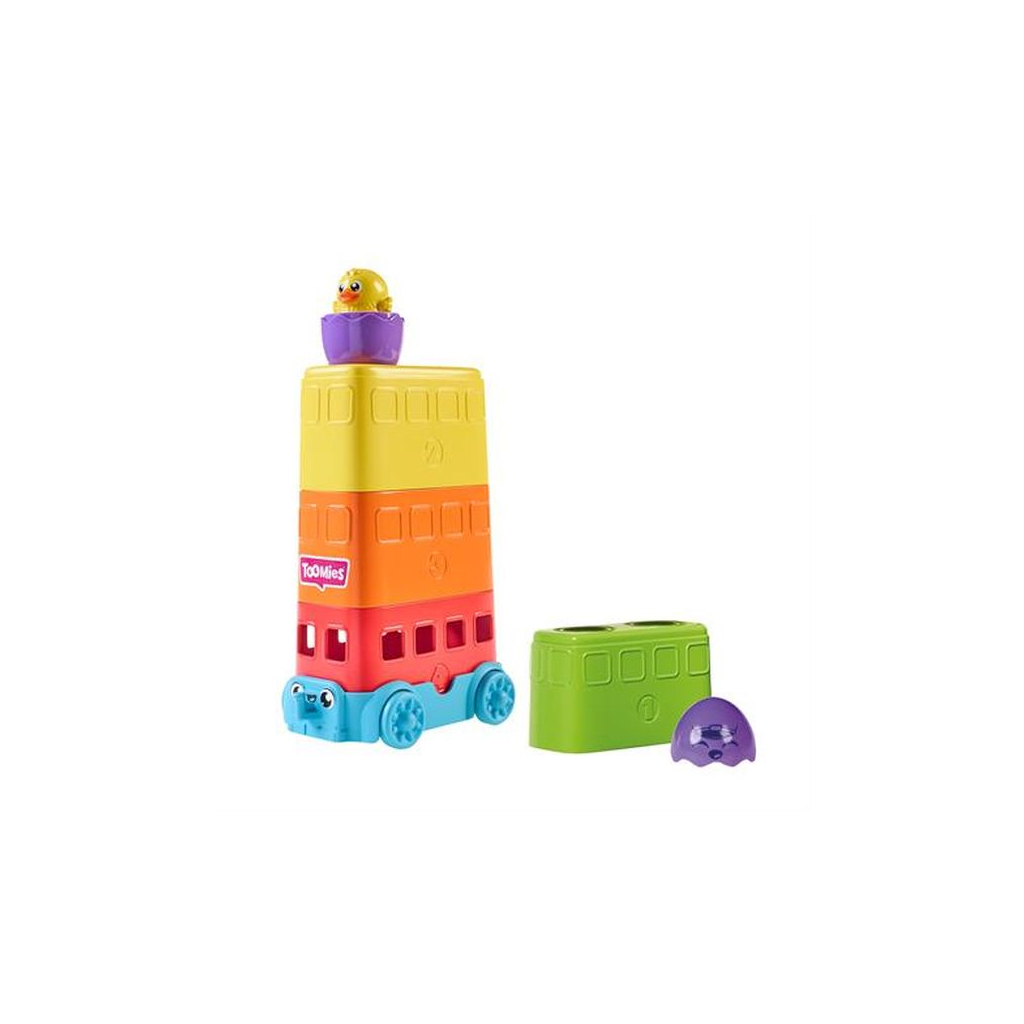 Развивающая игрушка Toomies пирамидка Автобус (E73220) изображение 4