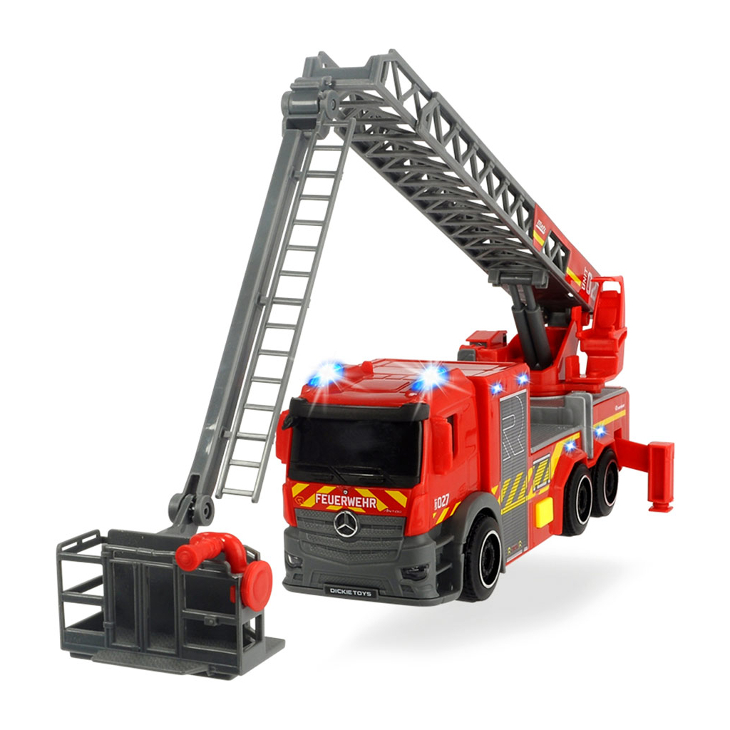 Спецтехніка Dickie Toys Пожежна машина Мерседес 23 см (3714011) зображення 2