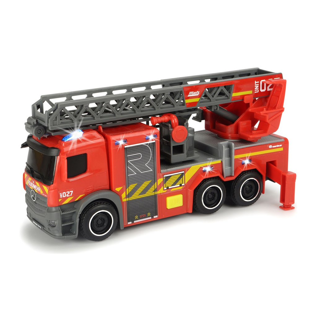Спецтехніка Dickie Toys Пожежна машина Мерседес 23 см (3714011) зображення 3