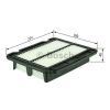 Воздушный фильтр для автомобиля Bosch F 026 400 043 изображение 4