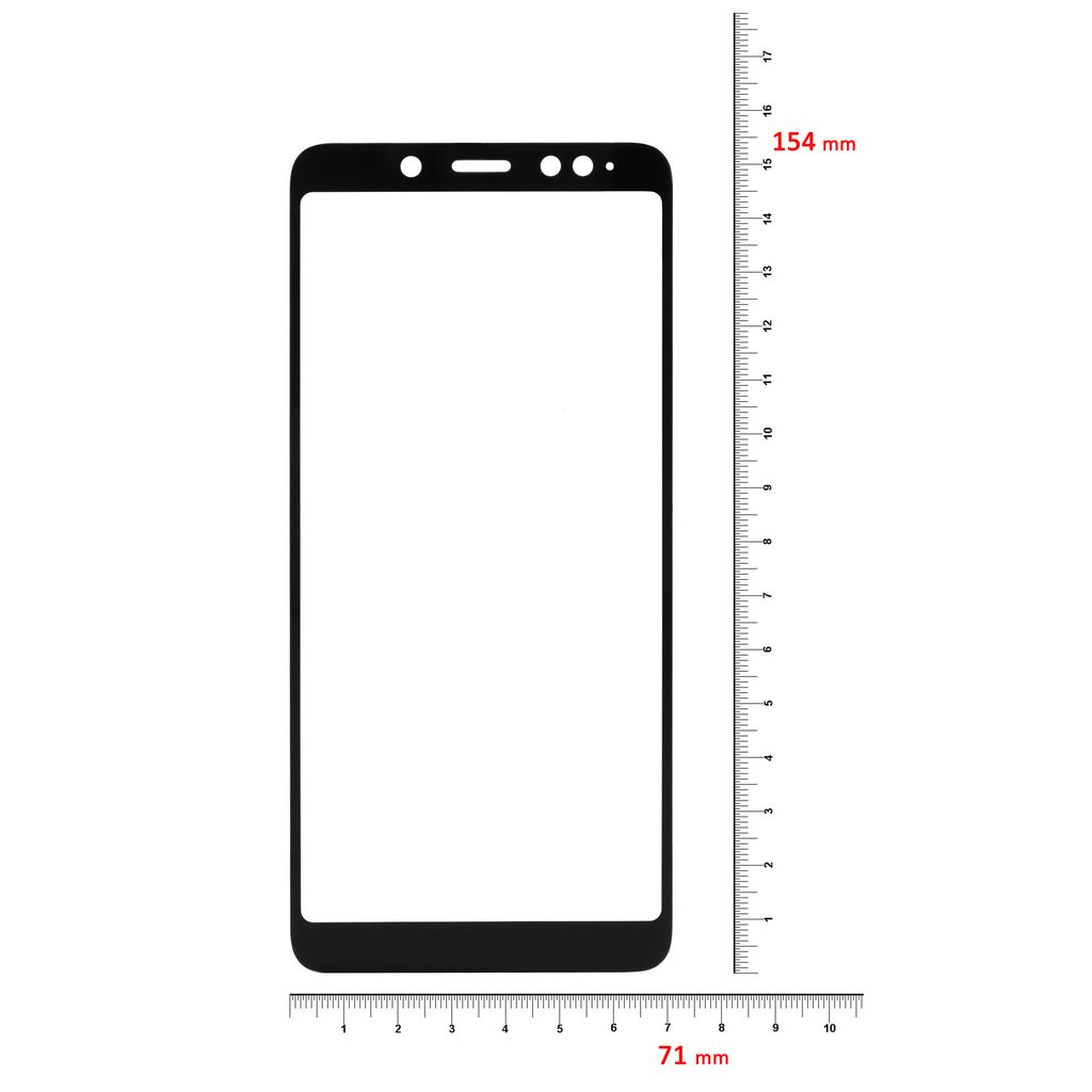 Стекло защитное BeCover Xiaomi Redmi Note 5 Black (702225) (702225) изображение 3
