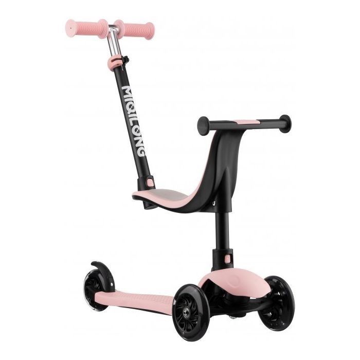 Самокат Miqilong Alamo Розовый (ALAMO-125-PINK)