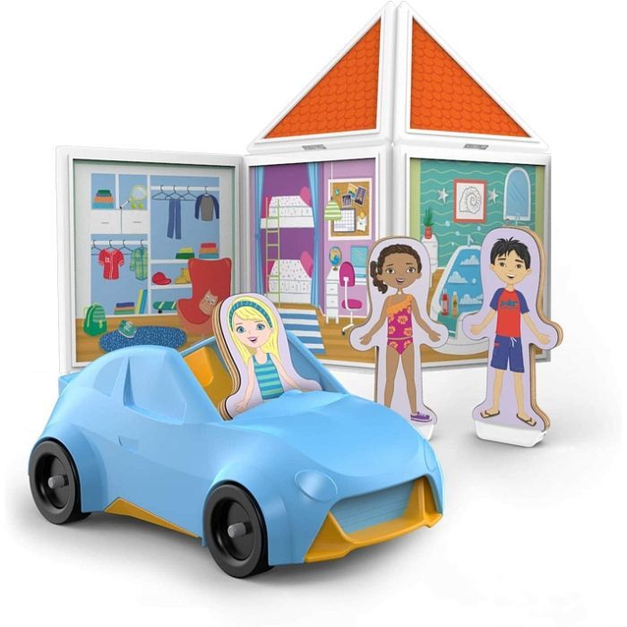 Ігровий набір Melissa&Doug магнітний набір будівель Наш дім (MD30650) зображення 4