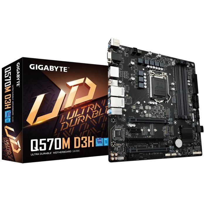 Материнская плата GIGABYTE Q570M D3H