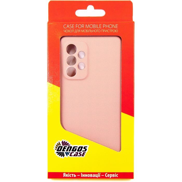 Чохол до мобільного телефона Dengos Soft для Samsung Galaxy A53 (pink) (DG-TPU-SOFT-02) зображення 5