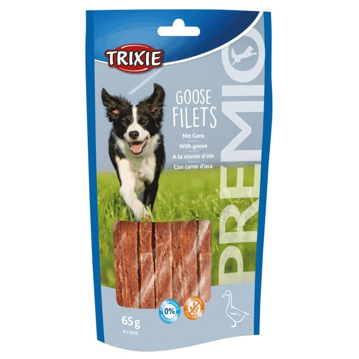 Лакомство для собак Trixie Premio Goose Filets филе гуся 65 г (4011905318097)