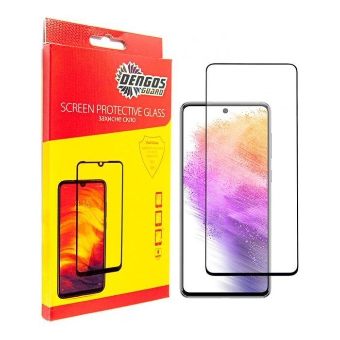Стекло защитное Dengos Full Glue Samsung Galaxy A73 5G (TGFG-213)