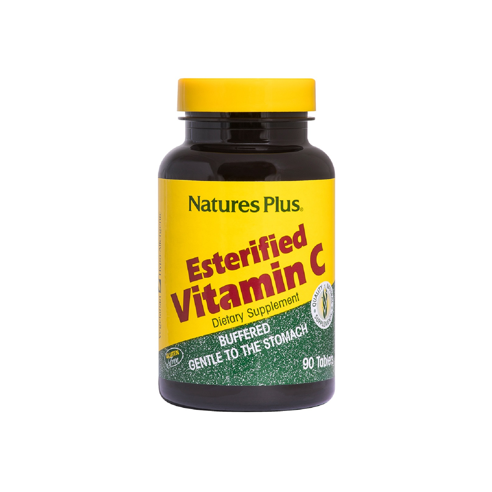 Вітамін Natures Plus Етерифікований Вітамін C, Nature's Plus, 90 таблеток (NTP2212)