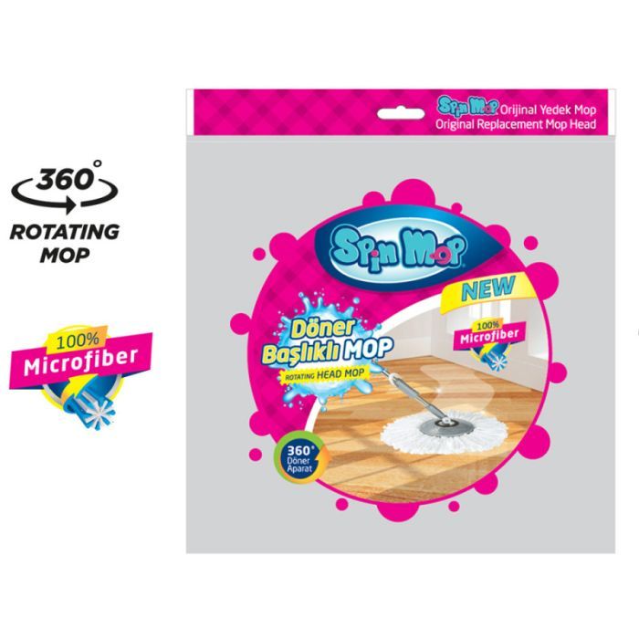 Насадка сменная для швабры Planet Household Spin Mop Люкс (10738) изображение 2