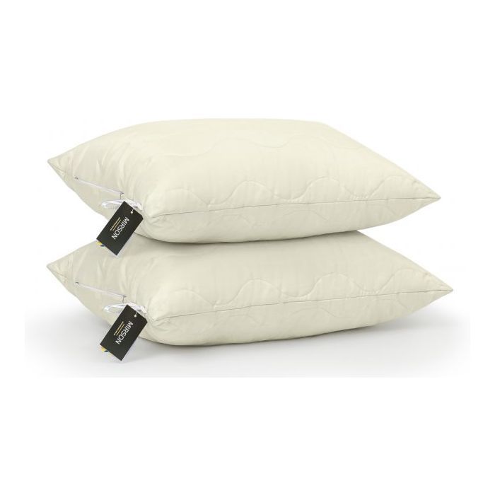 Ковдра MirSon Набір BamBoo №1686 Eco Light Creamy Ковдра 140х205 + подушки (2200002655606) зображення 4