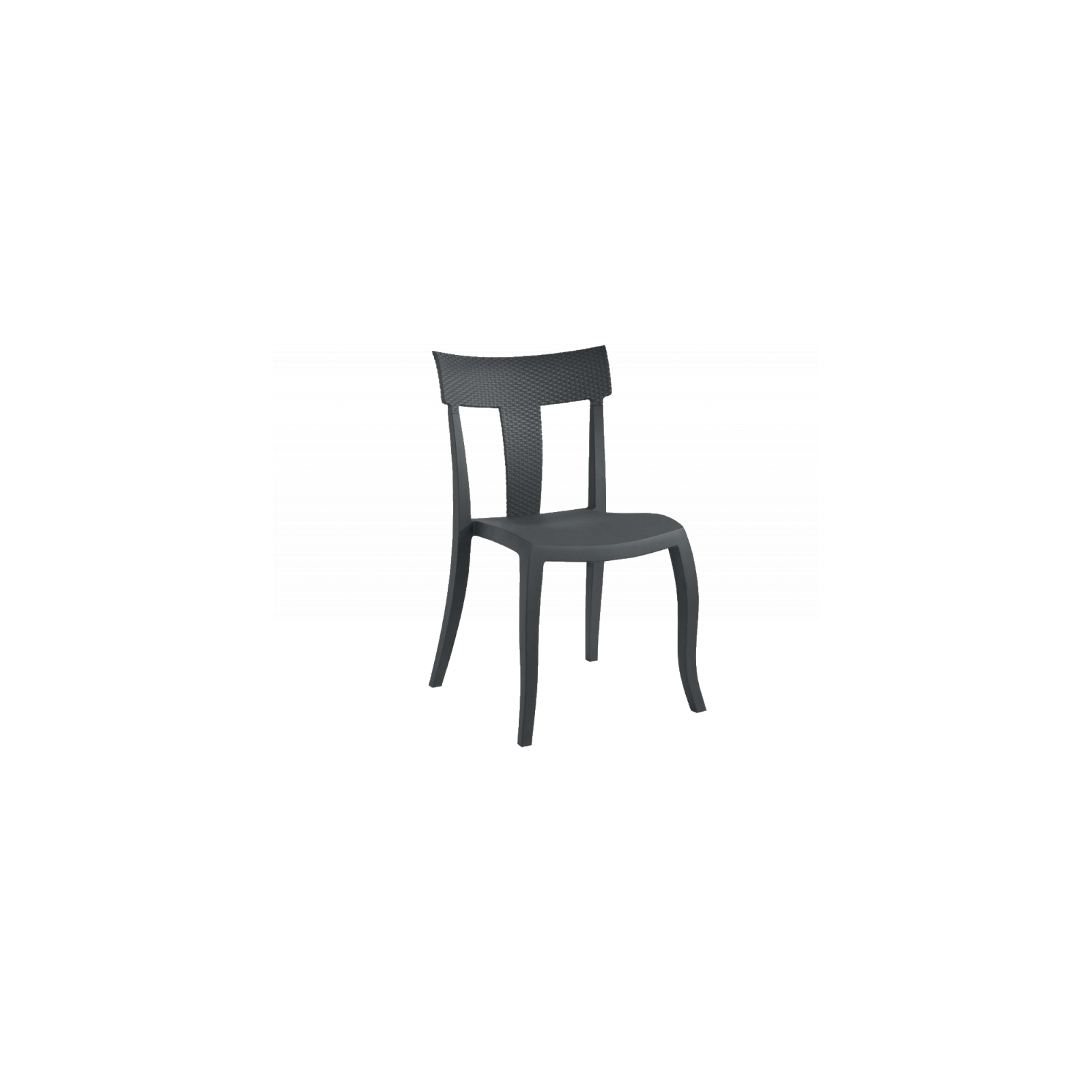 Кухонний стілець PAPATYA toro-s під ротанг білий, колір 01 (2192)