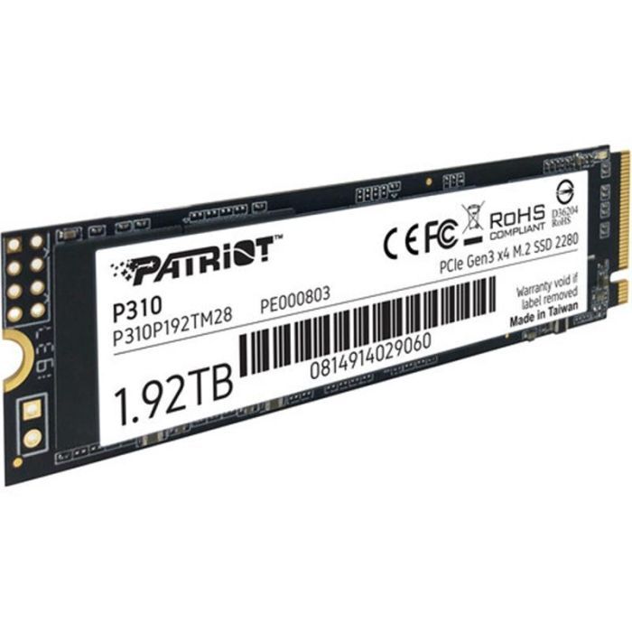 Накопитель SSD M.2 2280 240GB Patriot (P310P240GM28) изображение 2