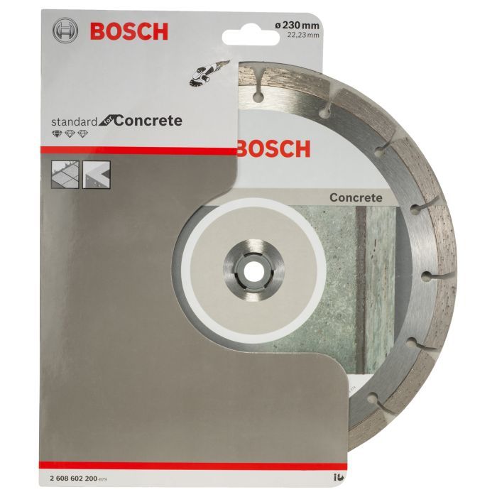 Диск пильний Bosch Standard for Concrete 125-22.23, по бетону (2.608.602.197) зображення 2