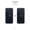 Плівка захисна Armorstandart back side Apple iPhone 13 mini Carbone Silver (ARM61064) зображення 3