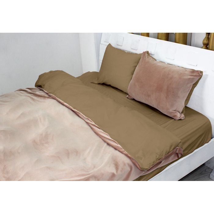 Постельное белье MirSon Велюр Winter Delicate 28-0085 Garofano Односпальный (2200004054605) изображение 2