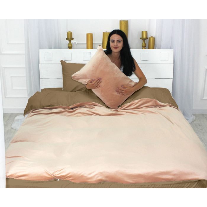 Постельное белье MirSon Велюр Winter Delicate 28-0085 Garofano Односпальный (2200004054605) изображение 5