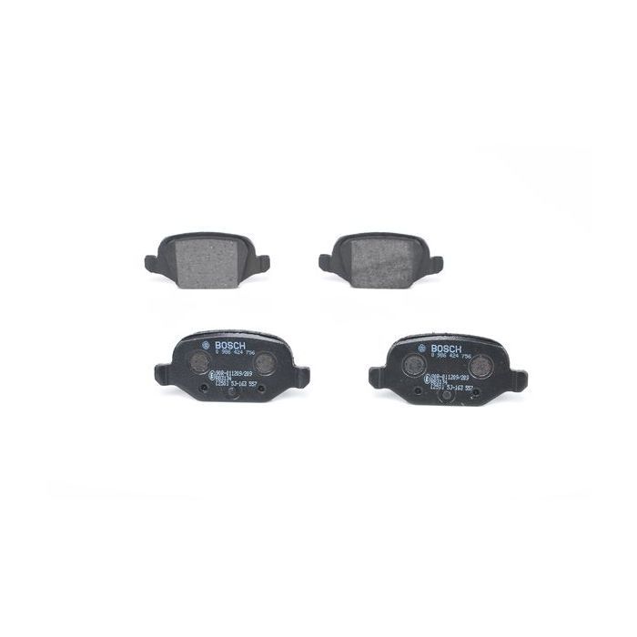 Тормозные колодки Bosch 0 986 424 756 изображение 5