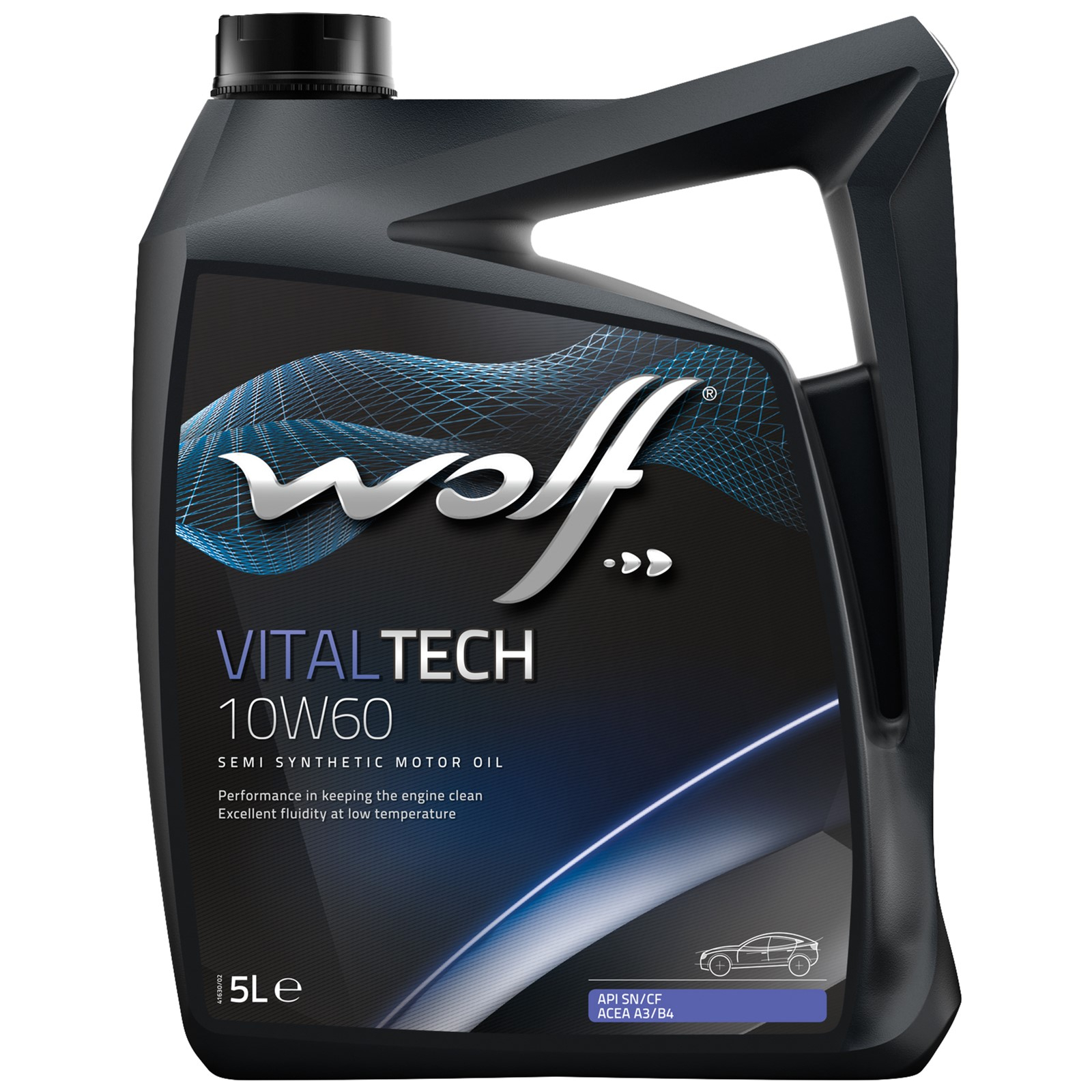 Моторное масло Wolf VITALTECH 10W60 5л (8314926)