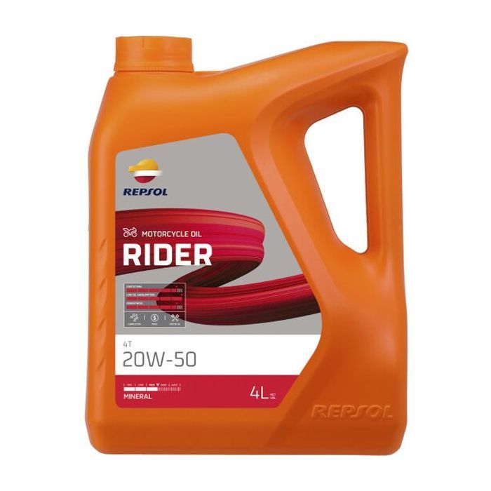 Моторна олива REPSOL RIDER 4T 10W-40 4л (RPP2130MGB)